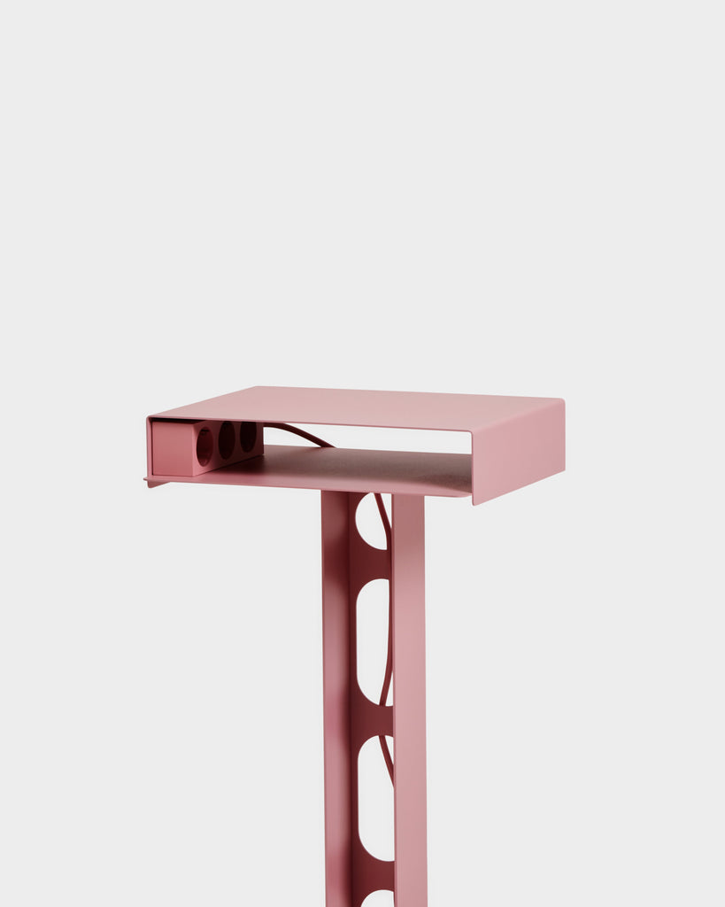 Sidekick Table - Bubble Gum Pedestal