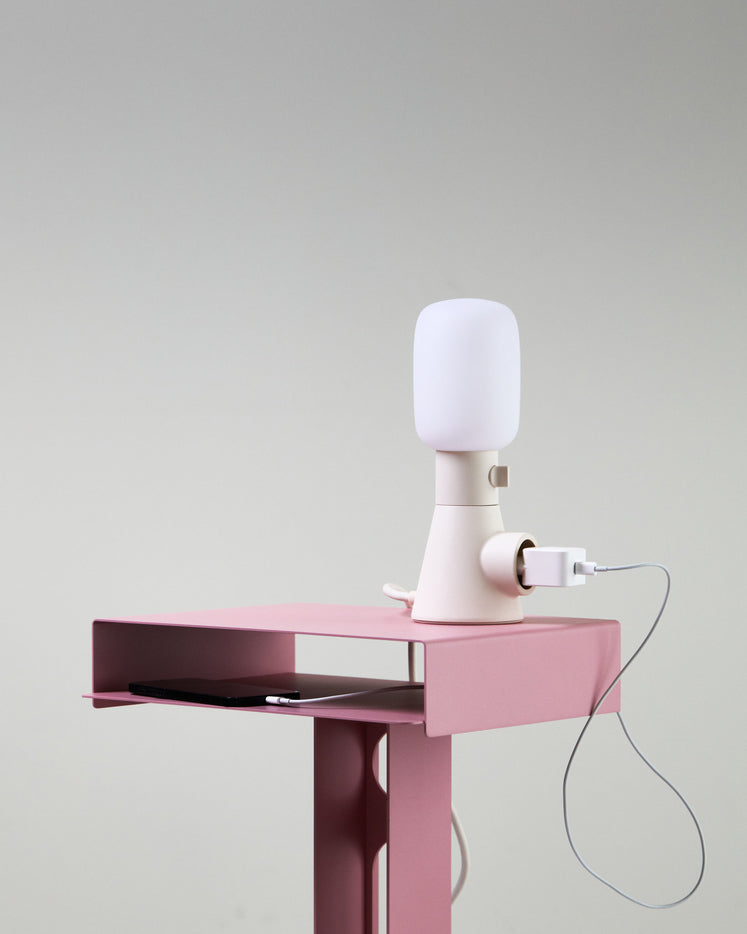 Sidekick Table - Bubble Gum Pedestal