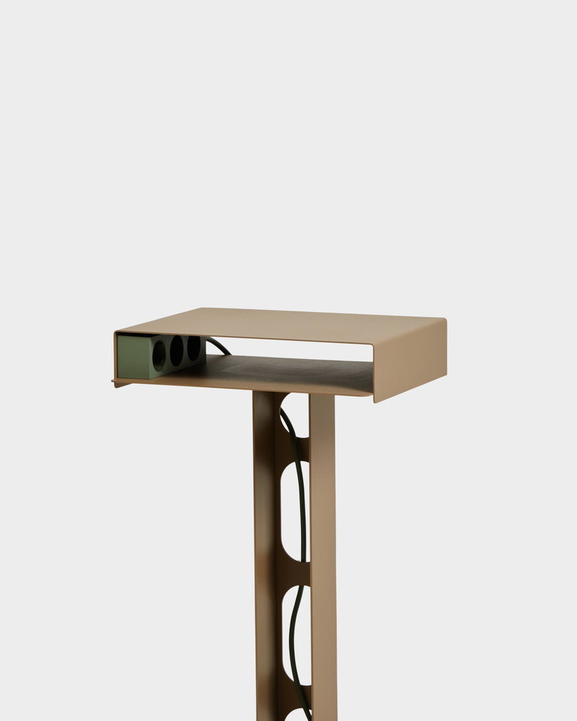 Sidekick Table - Sandstorm Pedestal