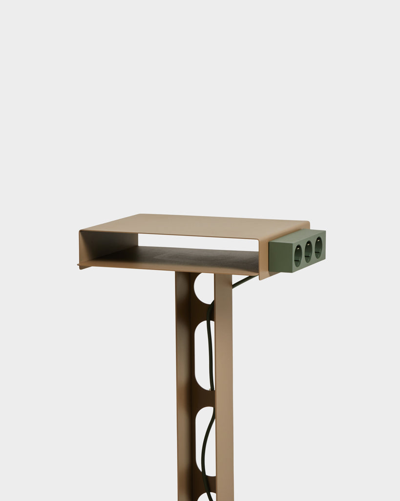 Sidekick Table - Sandstorm Pedestal