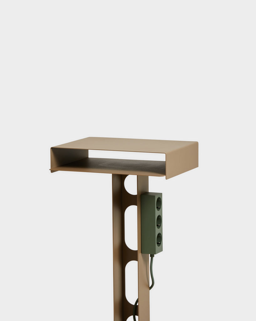 Sidekick Table - Sandstorm Pedestal