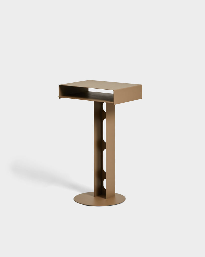 Sidekick Table - Sandstorm Pedestal