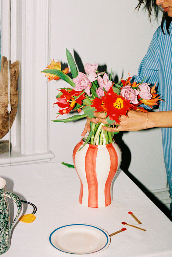 Sobremesa Stripe Vase HAY