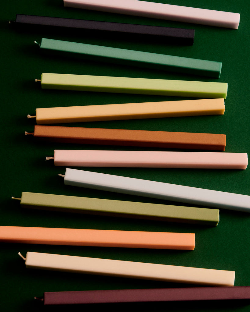 Square Candle Set of 4 HAY