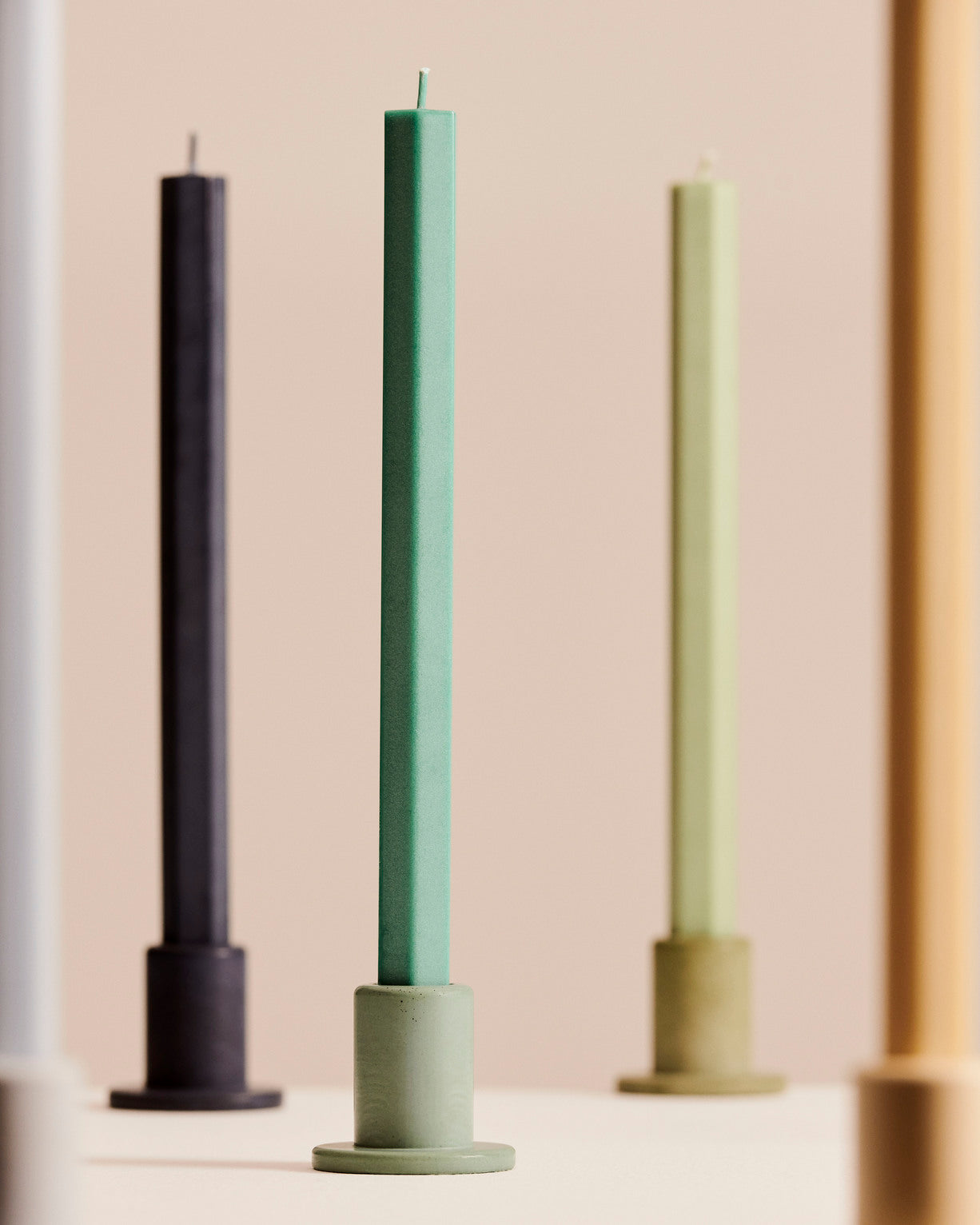 Square Candle HAY