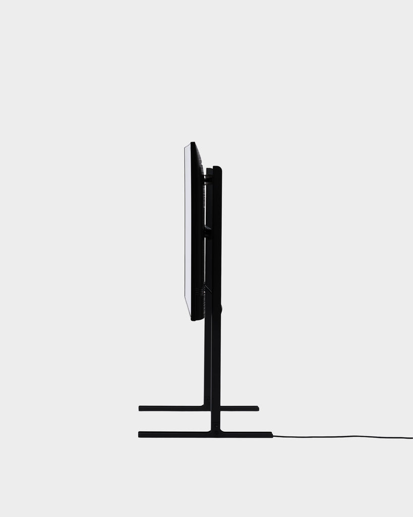 Straight Tall Stand - Charcoal Pedestal