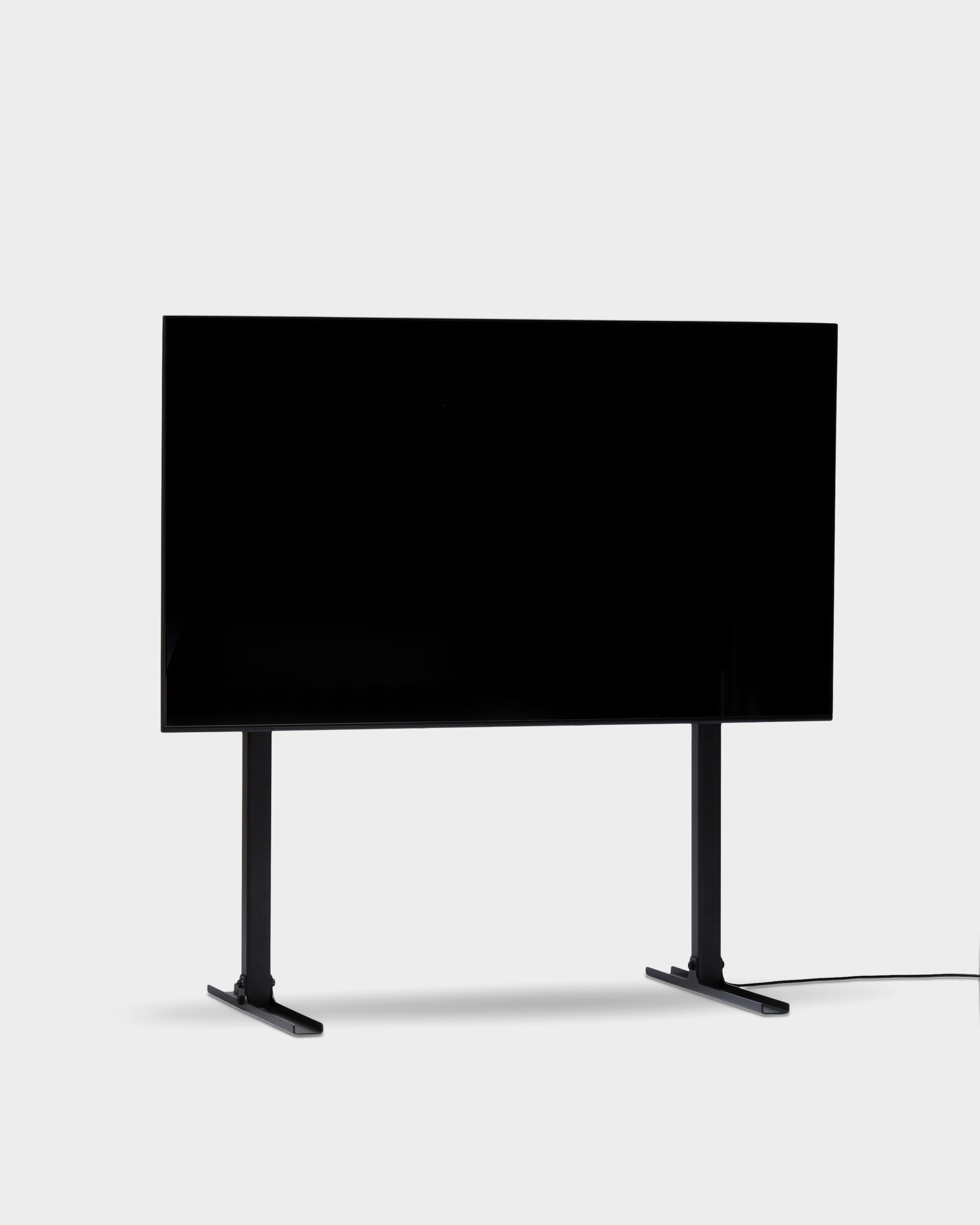 Straight Tall Stand - Charcoal Pedestal