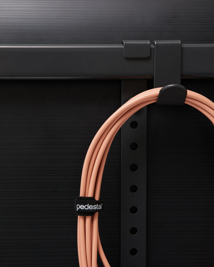 Velcro Cable Ties - Black Pedestal