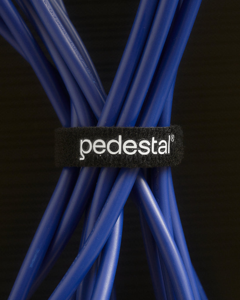 Velcro Cable Ties - Black Pedestal