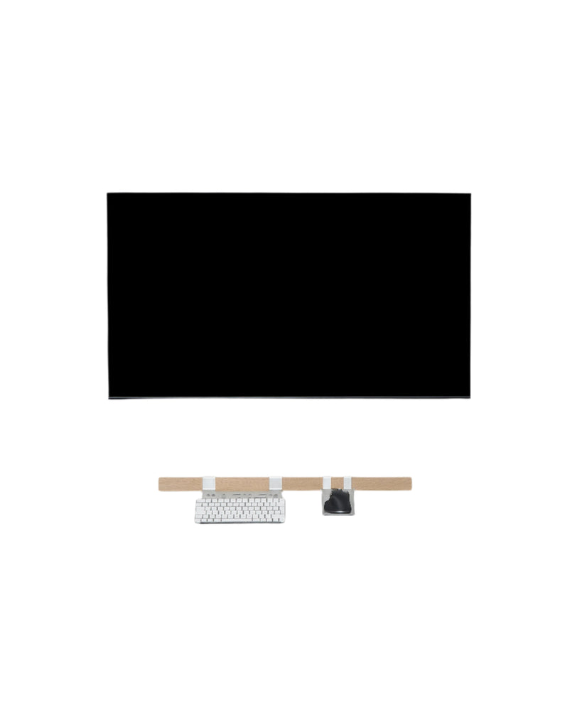 Wall Bar - Light Oak Pedestal