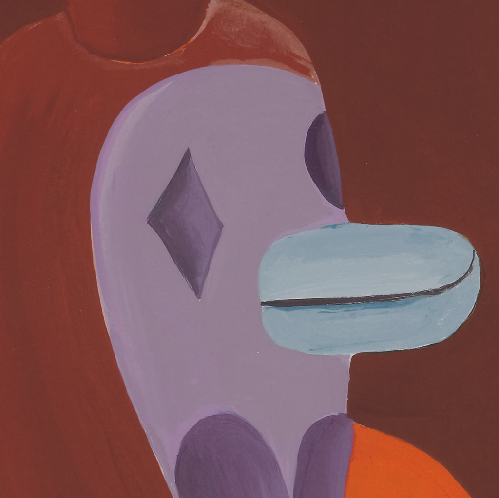 Red Vase For The Blue Daze – Edition Jaime Hayon