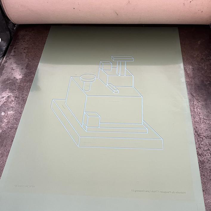 Thick Line Drawing 2 – Edition Nathalie Du Pasquier