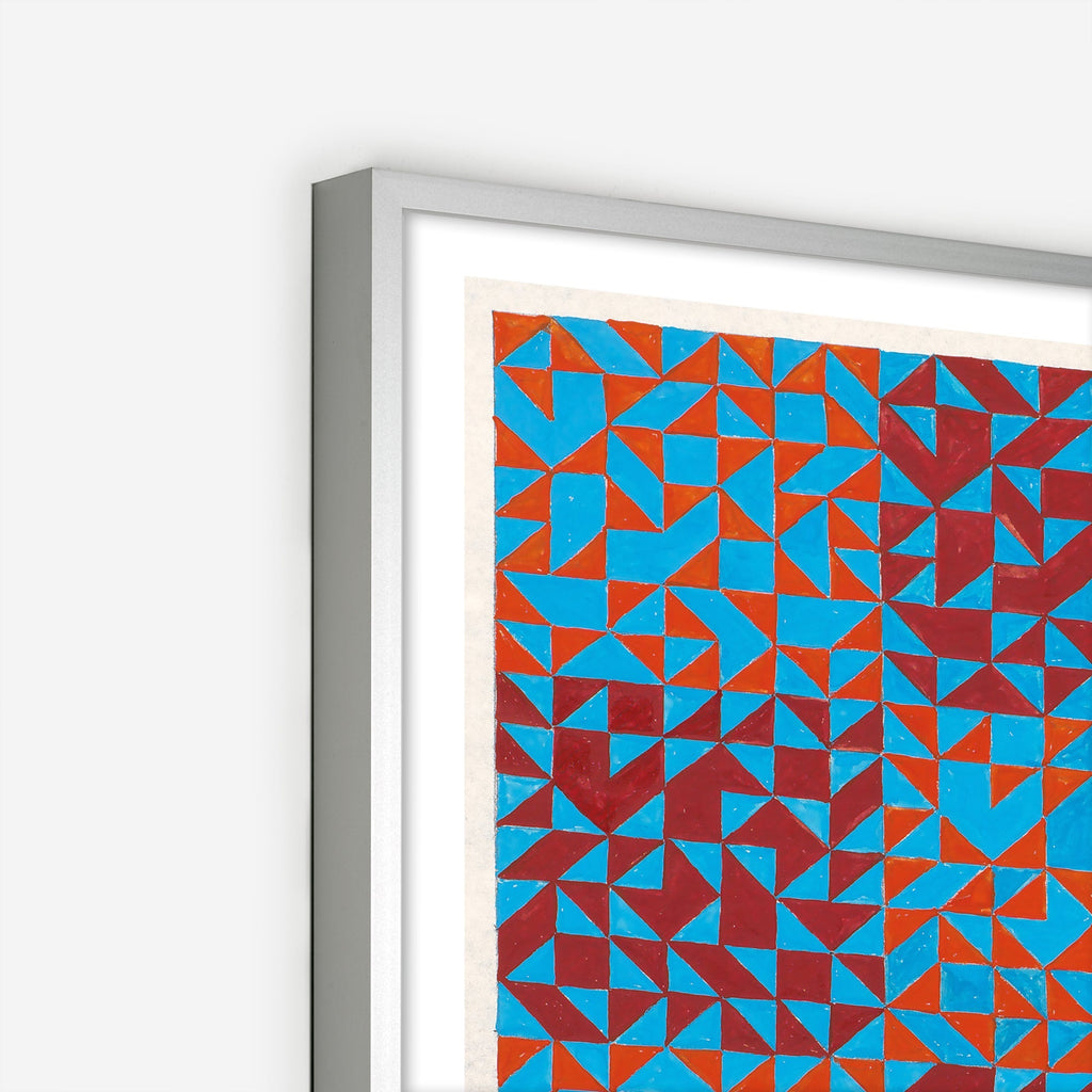 Color Study (Blue and Reds) Anni Albers