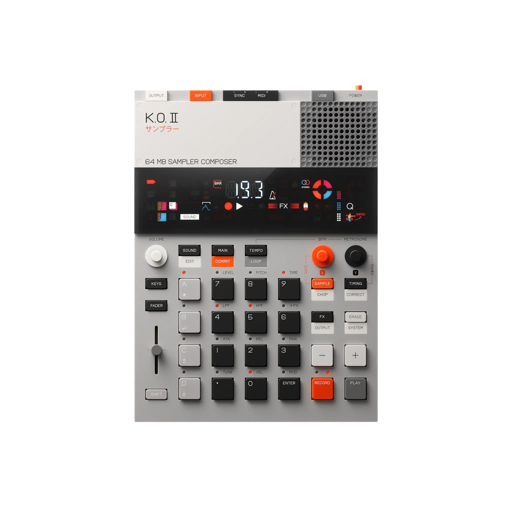 K.O. II: the champ edition teenage engineering