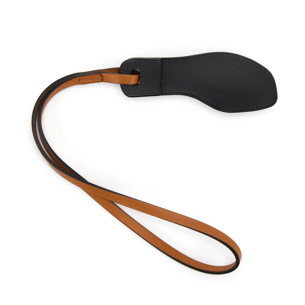 Hermès Black Epsom and Hunter and Gold Butler Leather Oran Nano Charm 