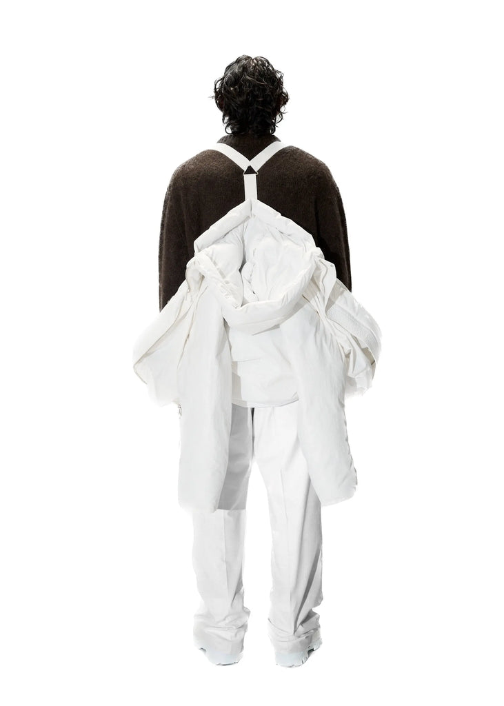 PAST TENSE Brushed Alpaca Crewneck Knit - Taupe 