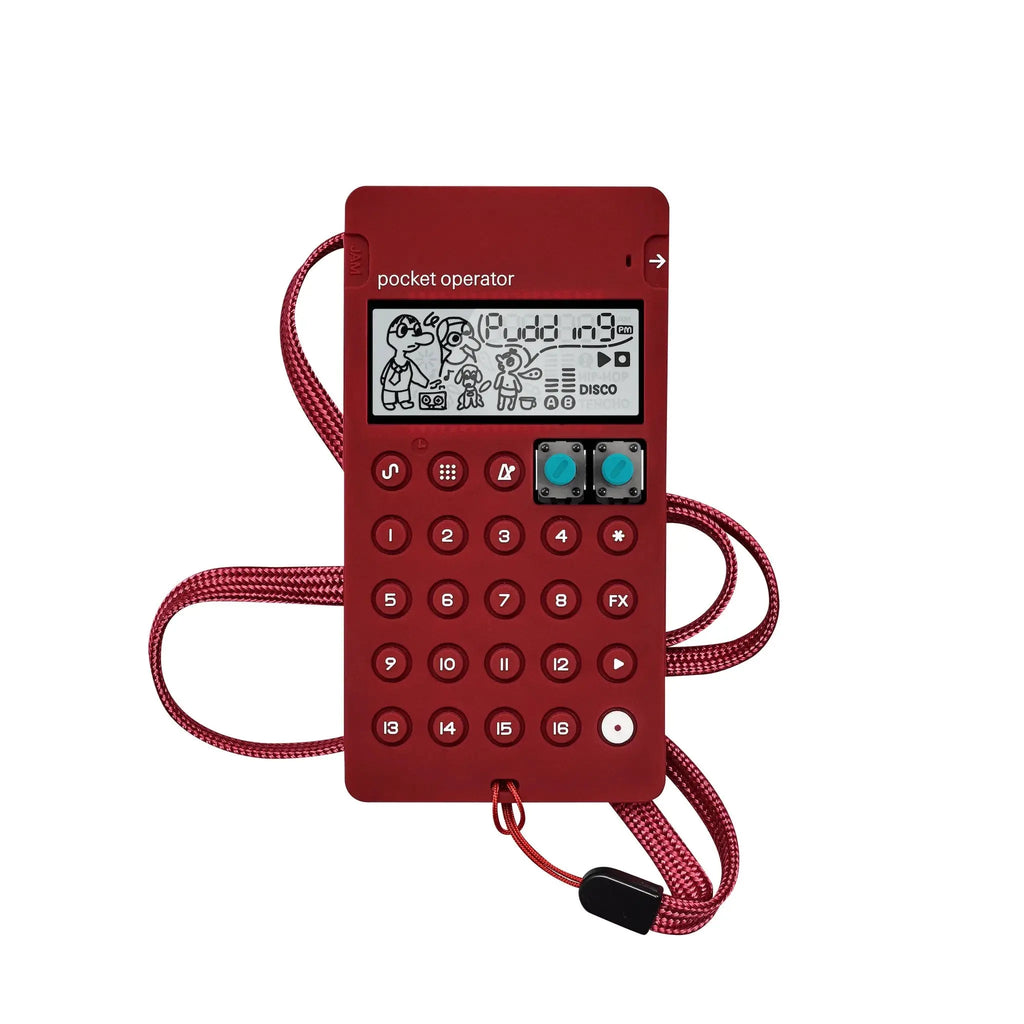 teenage engineering CA-X Accessoires Burgundy 