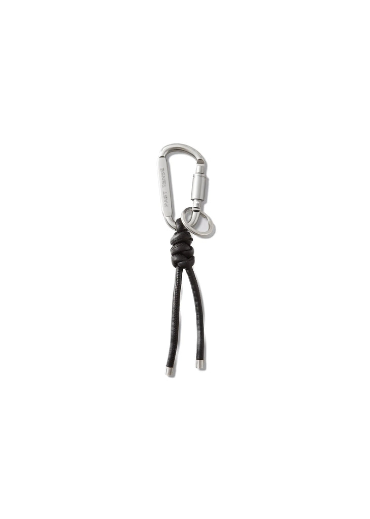 PAST TENSE Carabiner Keychain 