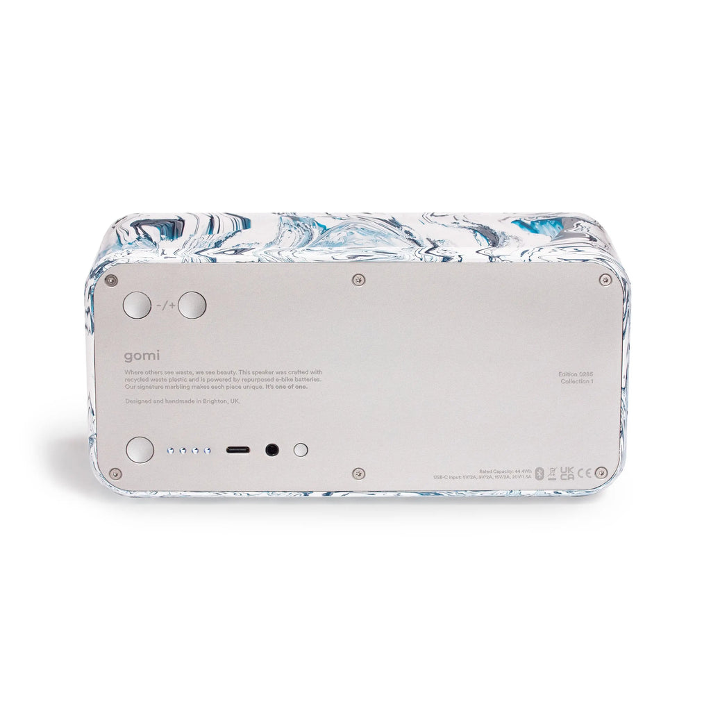 Gomi Design Studio Collection One Bluetooth Speaker - Avalanche 