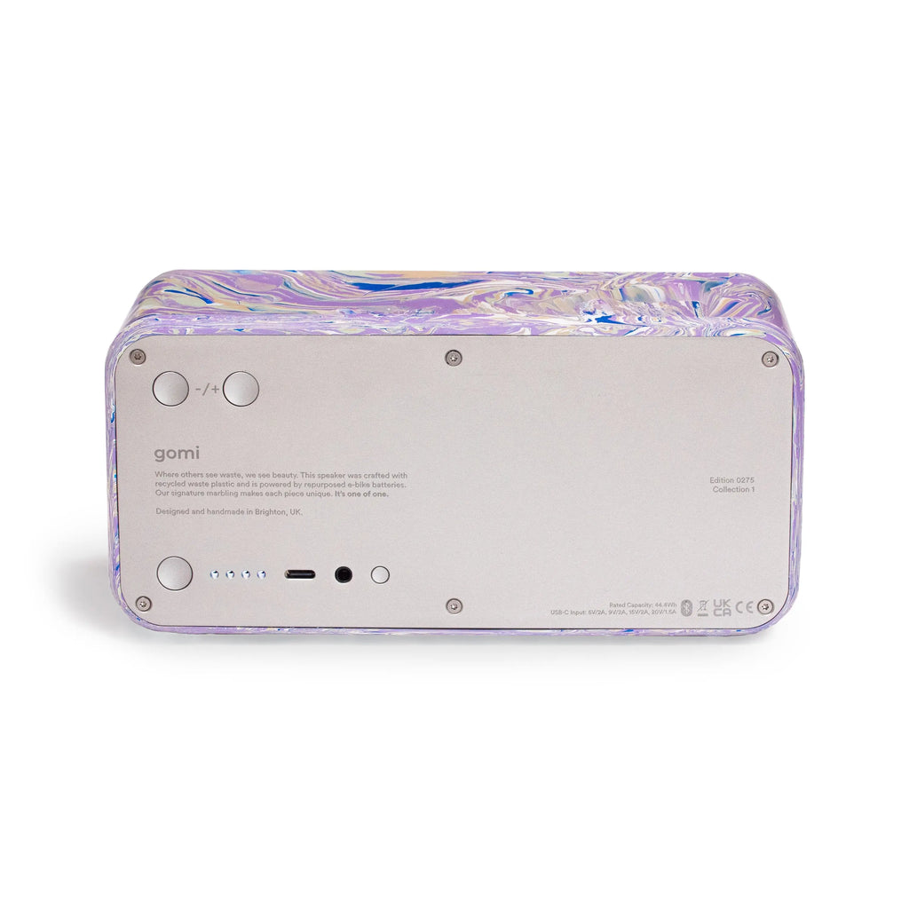 Gomi Design Studio Collection One Bluetooth Speaker - Ultraviolet 