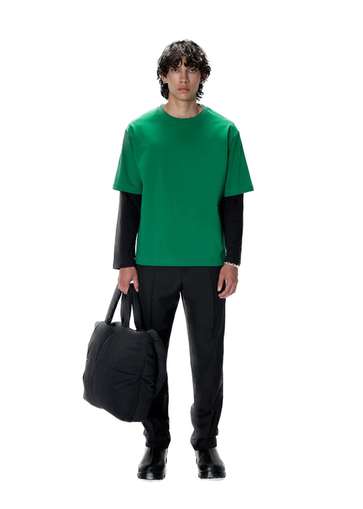 PAST TENSE Crewneck T-Shirt - Green 