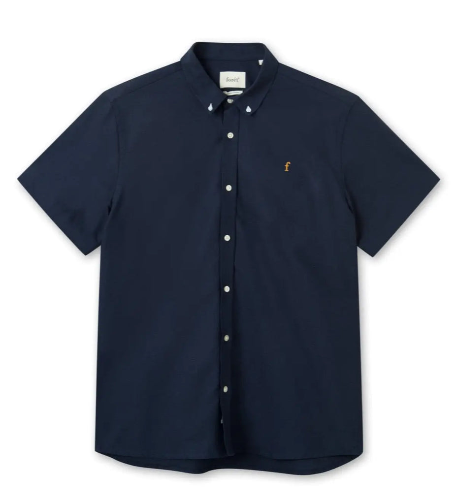 Forét Cross Shirt - Navy 