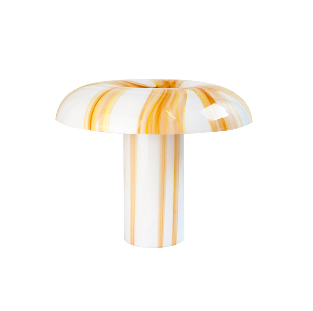 Glass Lamp - Amber Stripes Matias Moellenbach