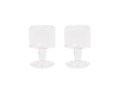 FRAMA - 0405 Stem Glass Set of Two | Clear | Small Frama