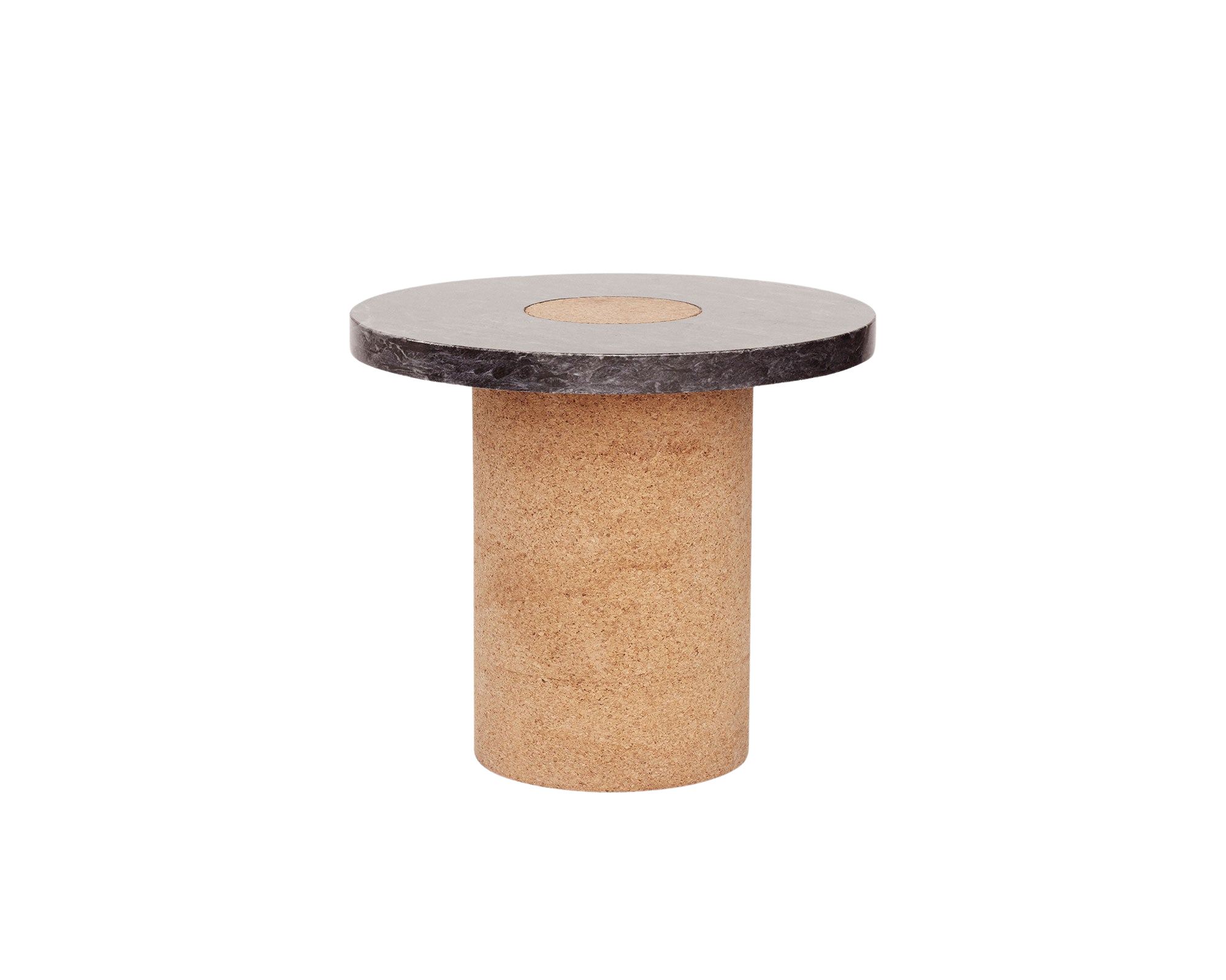 FRAMA - Sintra Table | Black Marble / Cork | Small