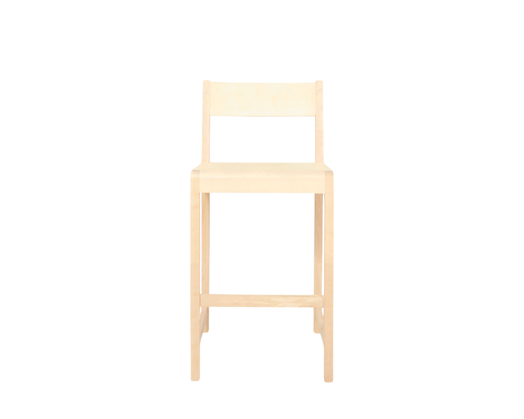 FRAMA - Bar Chair 01 | Natural Birch | H65