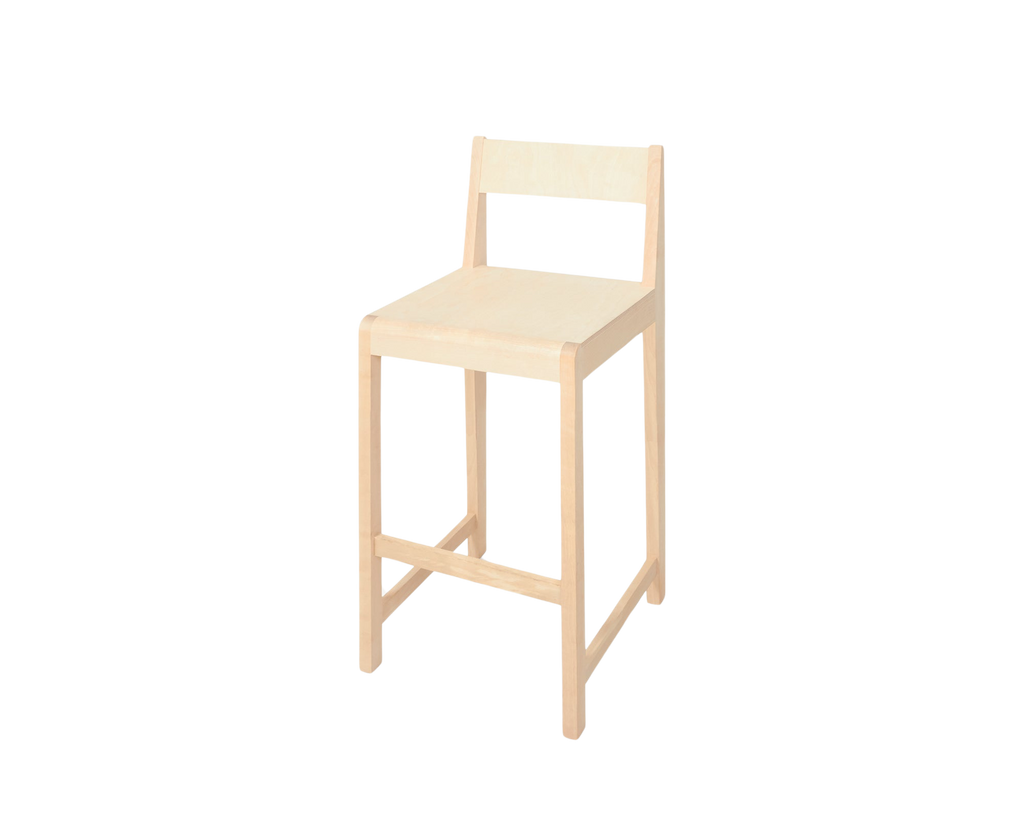 FRAMA - Bar Chair 01 | Natural Birch | H65
