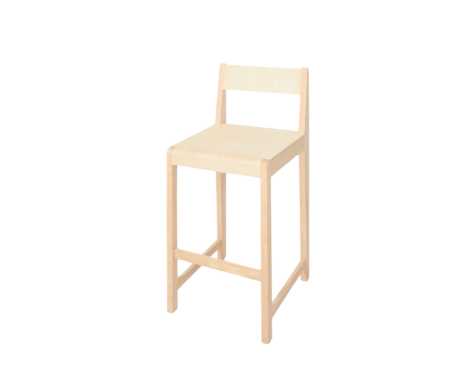 FRAMA - Bar Chair 01 | Natural Birch | H65
