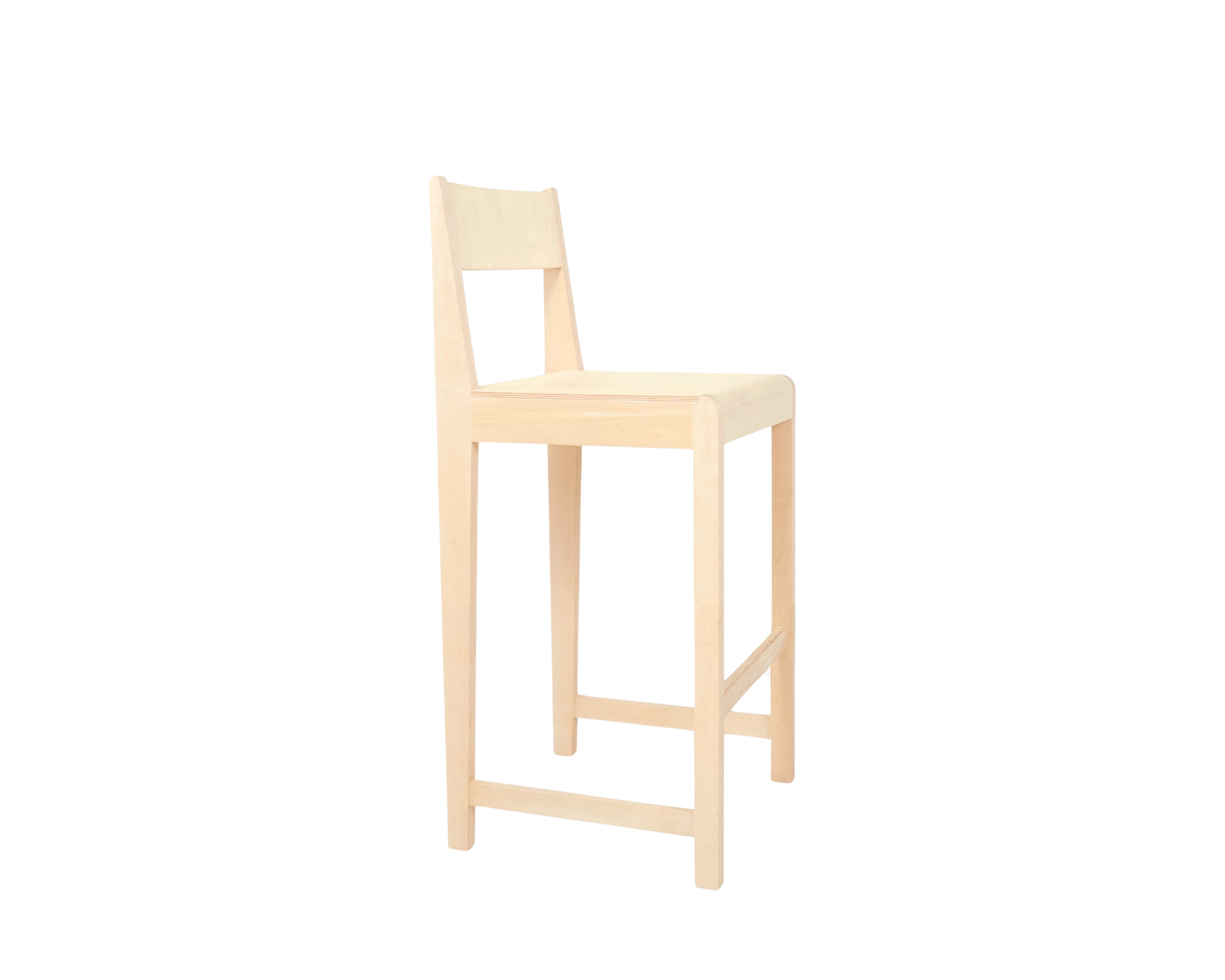 FRAMA - Bar Chair 01 | Natural Birch | H65