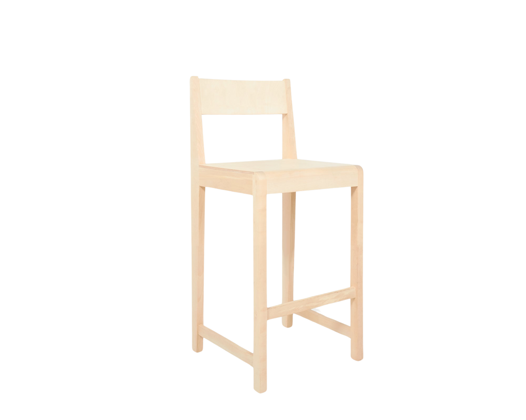 FRAMA - Bar Chair 01 | Natural Birch | H65