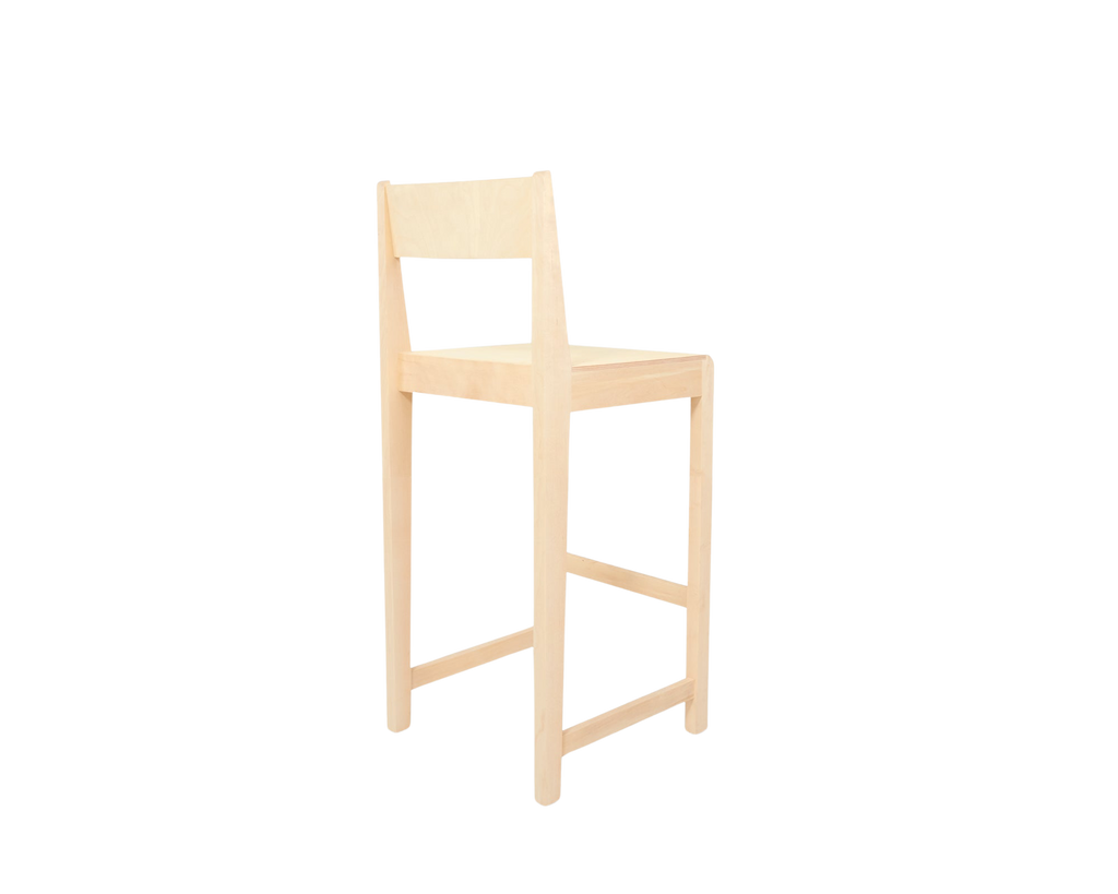 FRAMA - Bar Chair 01 | Natural Birch | H65