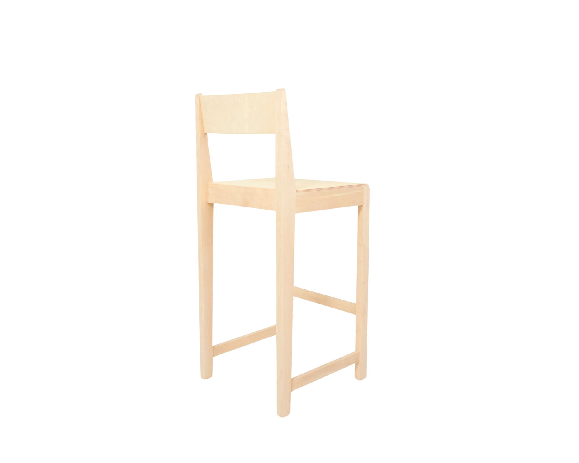 FRAMA - Bar Chair 01 | Natural Birch | H65