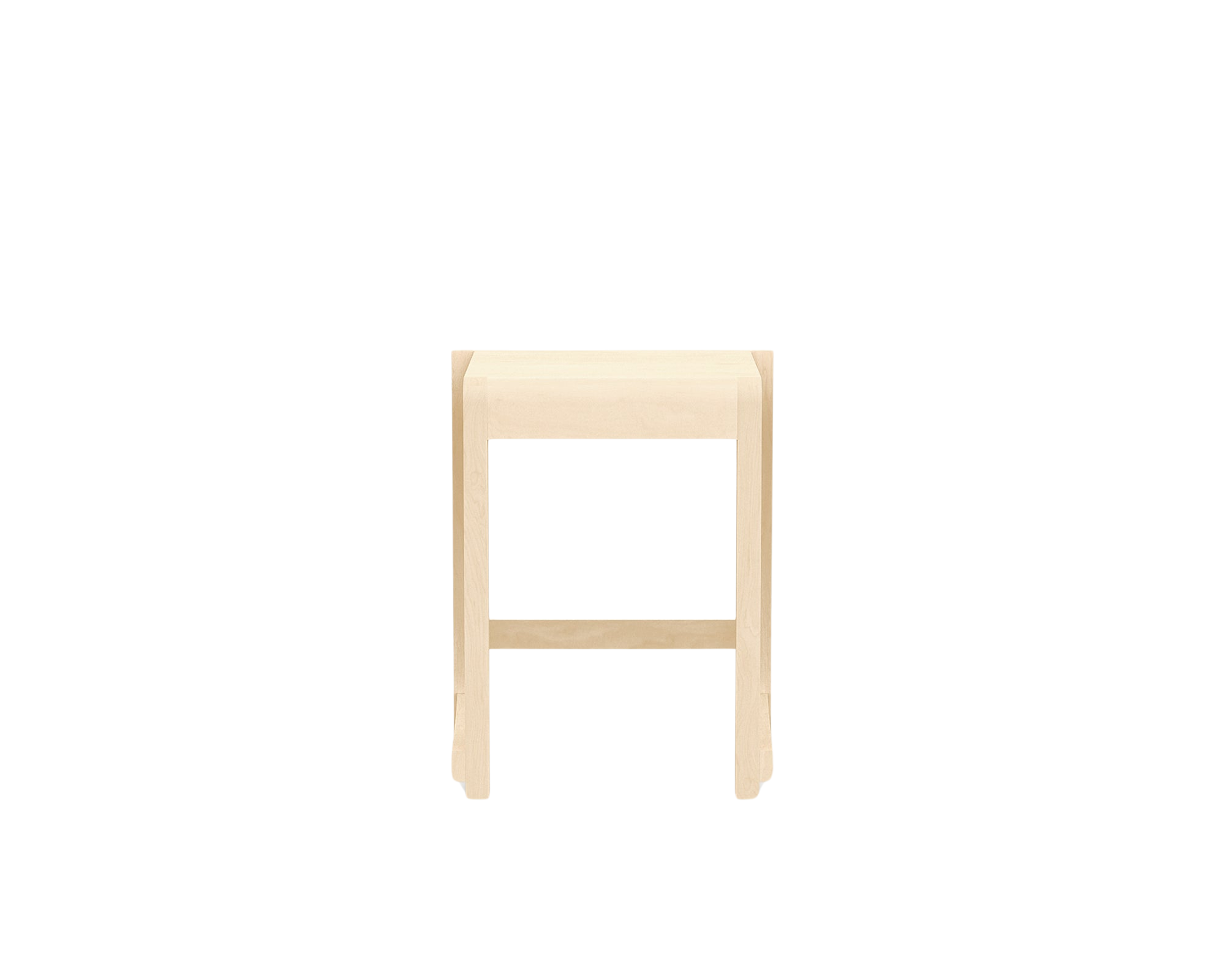 FRAMA - Low Stool 01 | Natural Birch