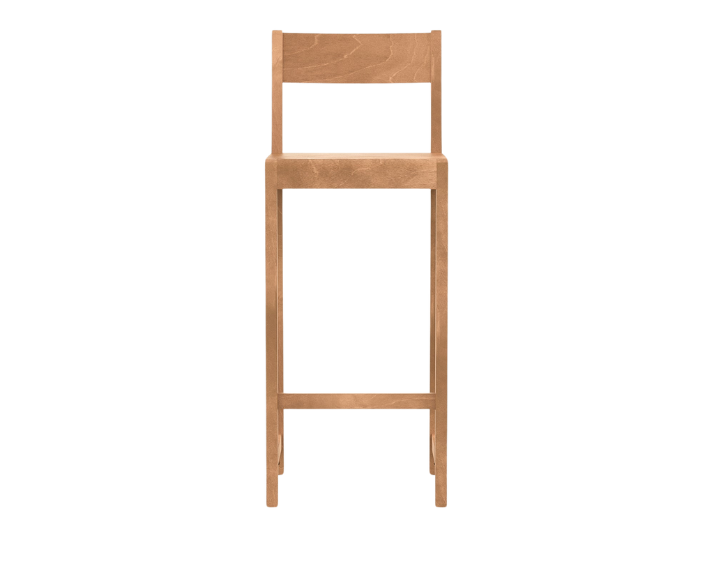 FRAMA - Bar Chair 01 | Warm Brown Birch | H76