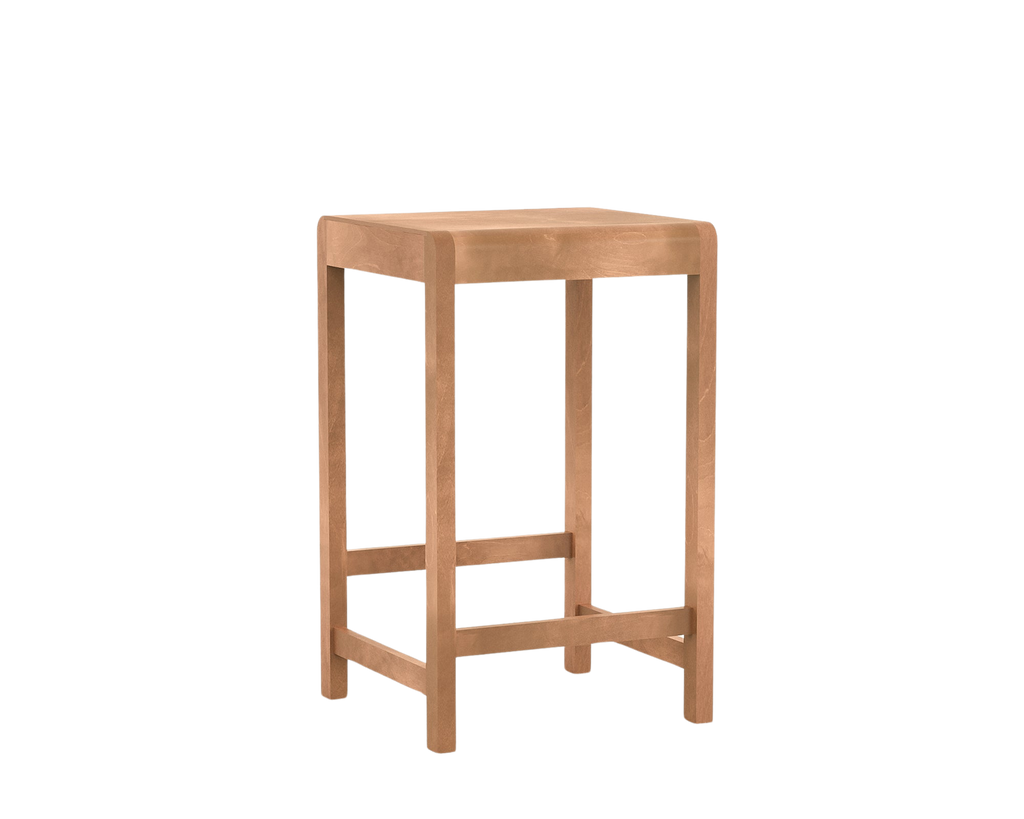 FRAMA - Stool 01 | Warm Brown Birch | H65 FRAMA