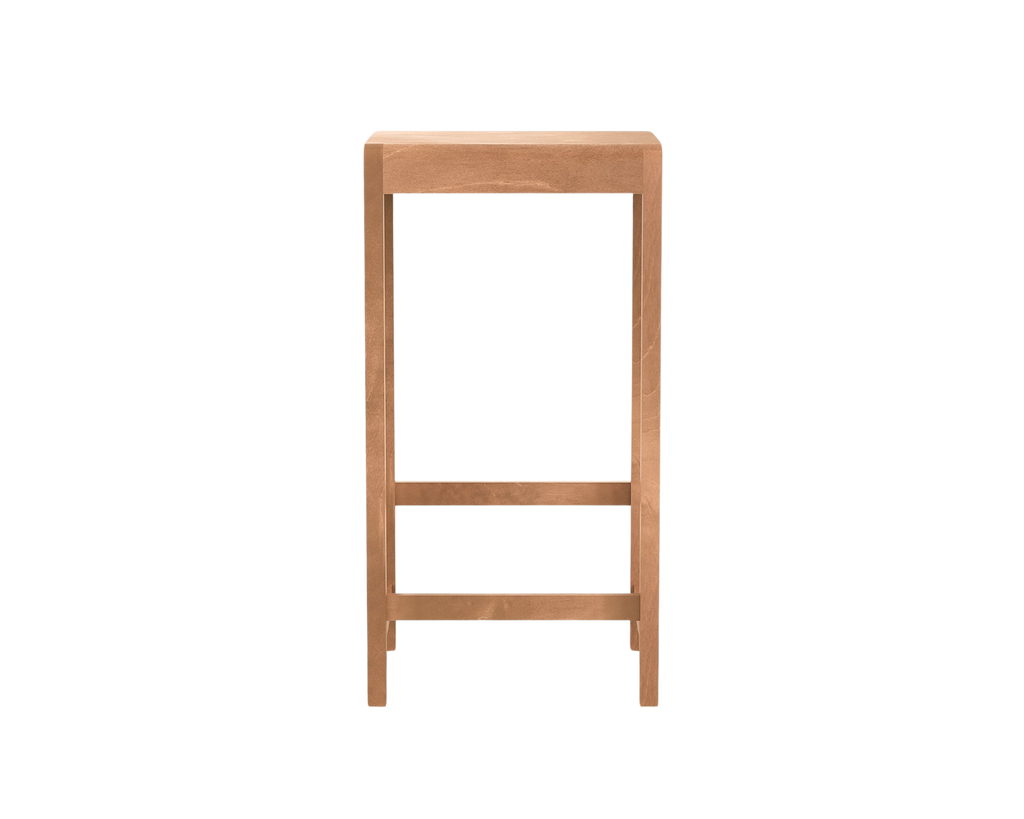 FRAMA - Stool 01 | Warm Brown Birch | H76 FRAMA