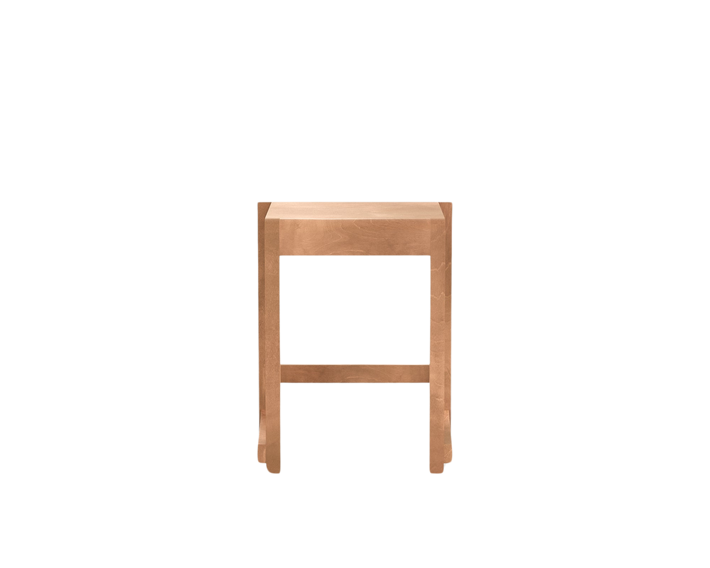 FRAMA - Low Stool 01 | Warm Brown Birch