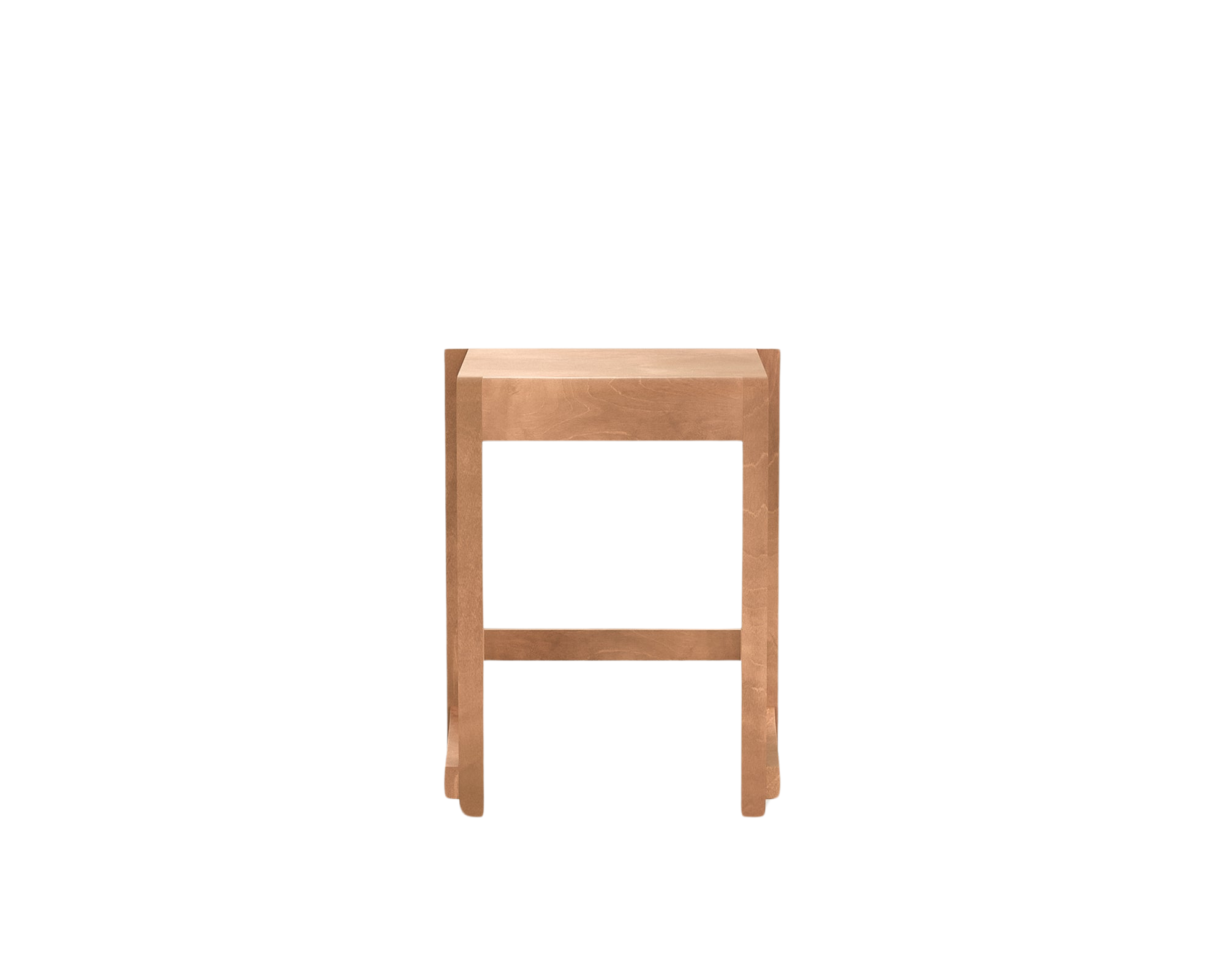FRAMA - Low Stool 01 | Warm Brown Birch