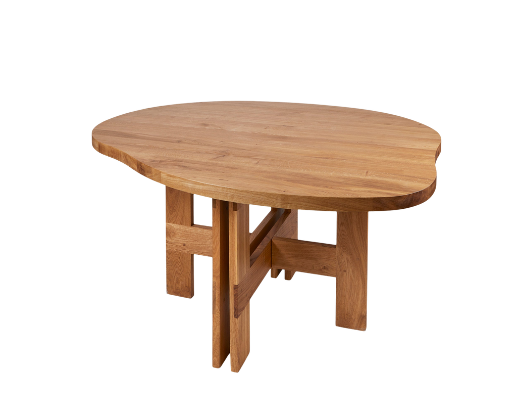 FRAMA - Farmhouse Trestle Table | Natural Oak | Pond FRAMA