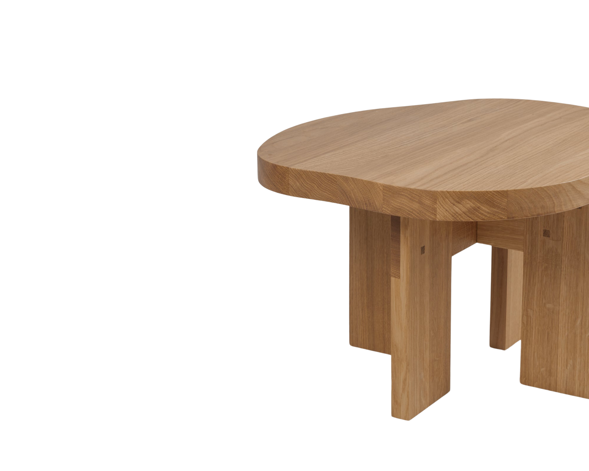 FRAMA - Farmhouse Side Table | Natural Oak | Pond
