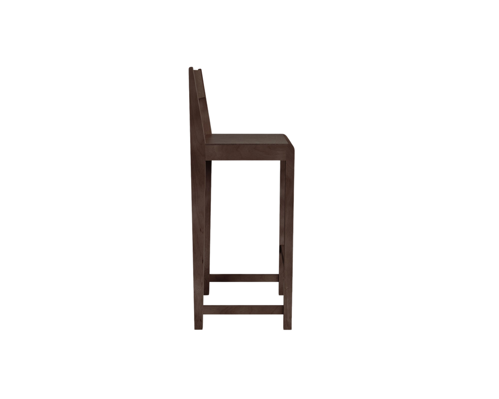 FRAMA - Bar Chair 01 | Dark Brown Birch | H76 FRAMA