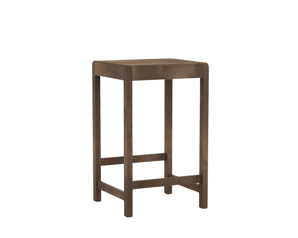 FRAMA - Stool 01 | Dark Brown Birch | H65 FRAMA