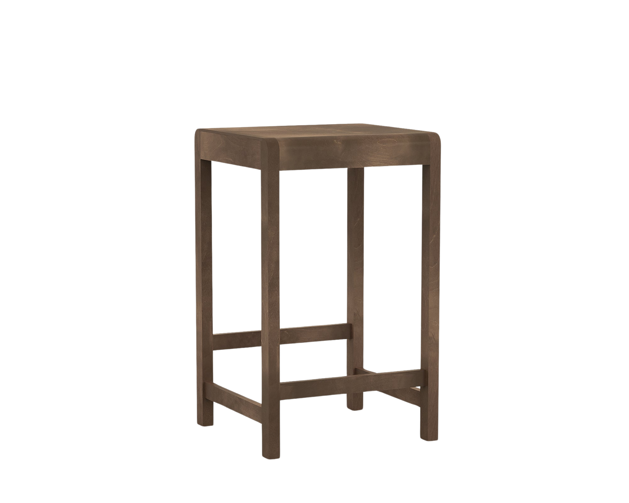 FRAMA - Stool 01 | Dark Brown Birch | H65