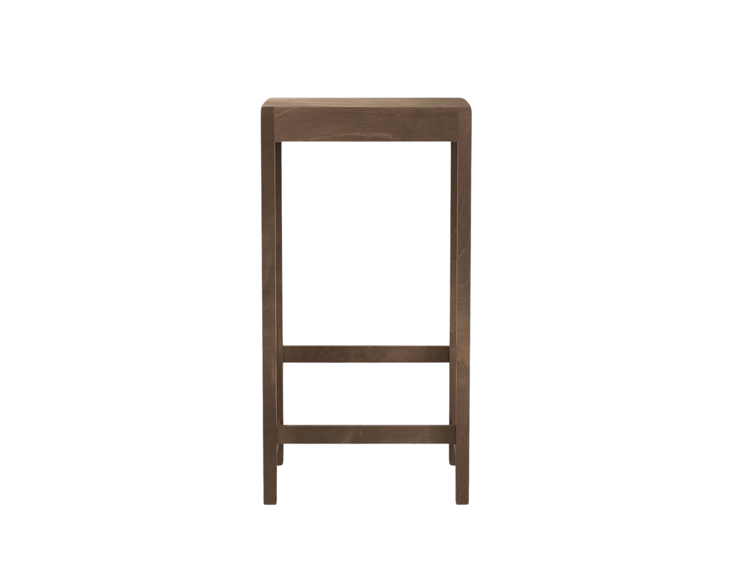 FRAMA - Stool 01 | Dark Brown Birch | H76 FRAMA