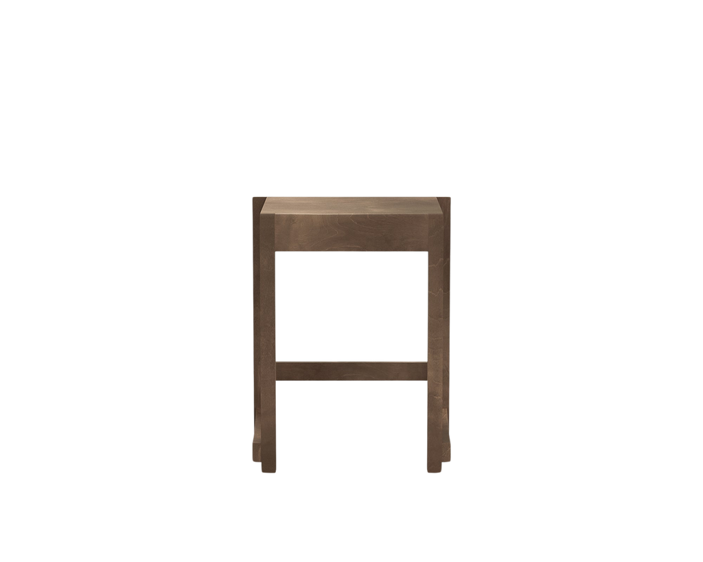 FRAMA - Low Stool 01 | Dark Brown Birch