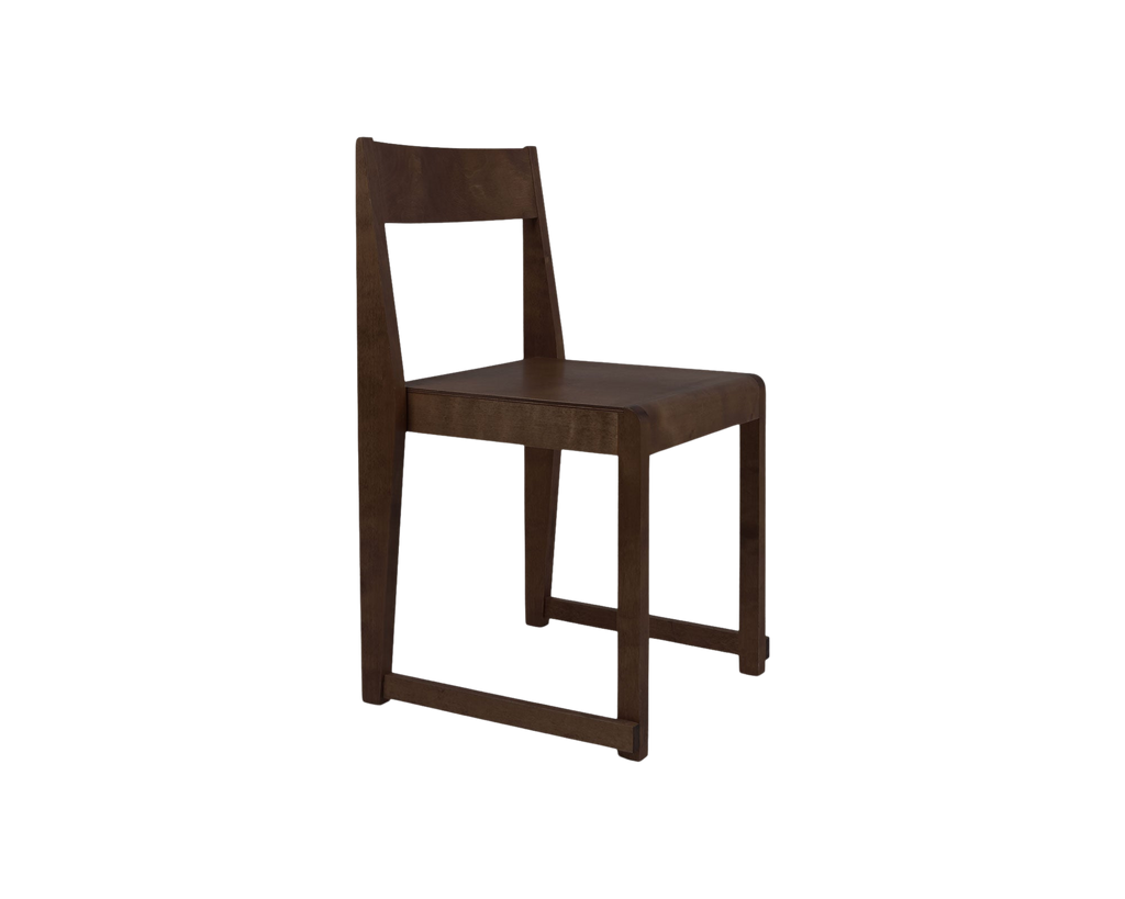 FRAMA - Chair 01 | Dark Brown Birch